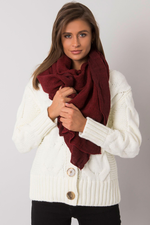 Pletená vínová šála