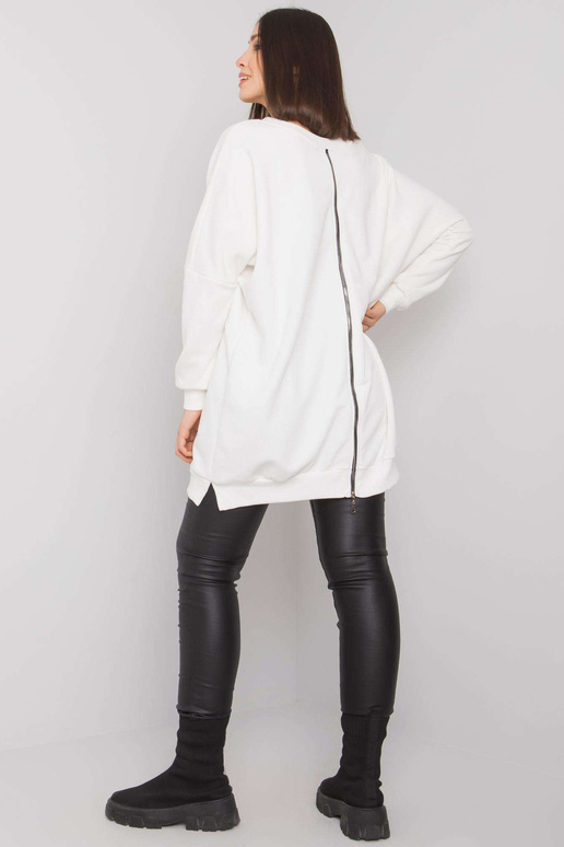 Ecru tunika plus velikosti bavlny Raella