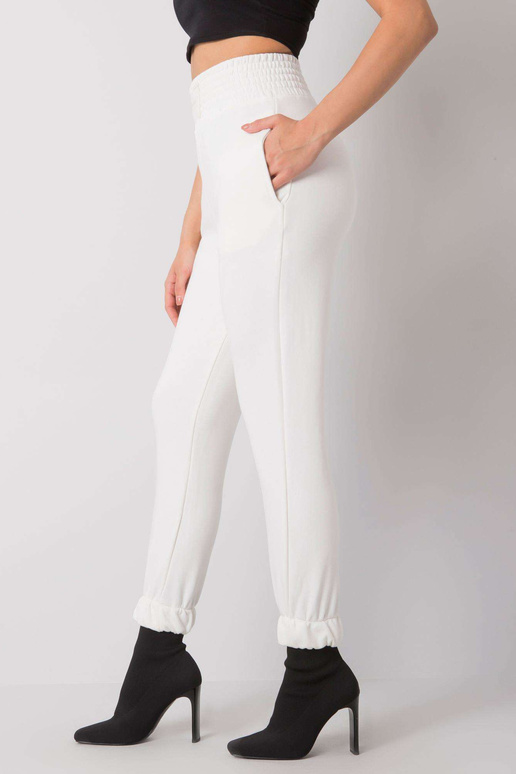 Tepláky Ecru Ashland s vysokým pasem