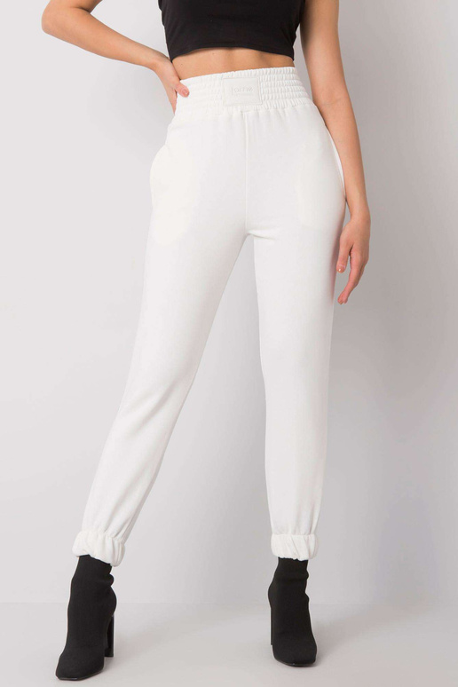 Tepláky Ecru Ashland s vysokým pasem