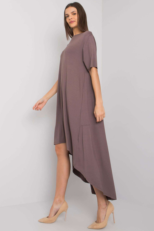 Hnědé šaty Casandra RUE PARIS