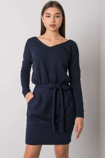 Tmavě modré šaty Kloe RUE...