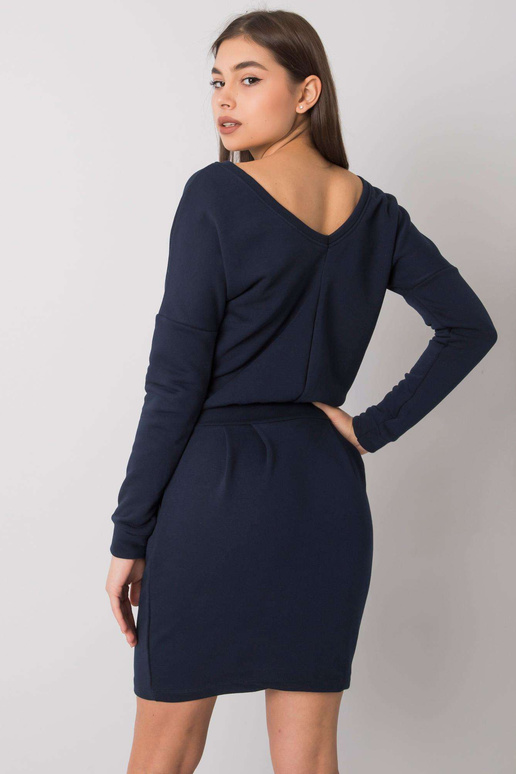 Tmavě modré šaty Kloe RUE PARIS