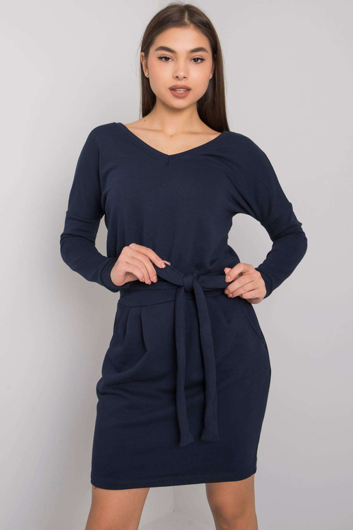 Tmavě modré šaty Kloe RUE PARIS