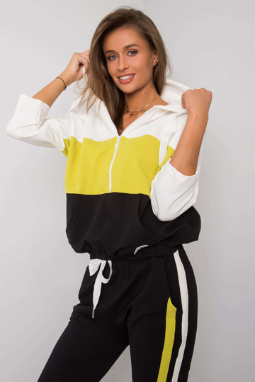 Ecru-zelený komplet s... 2