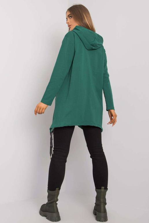 Tmavě zelená mikina Narissa