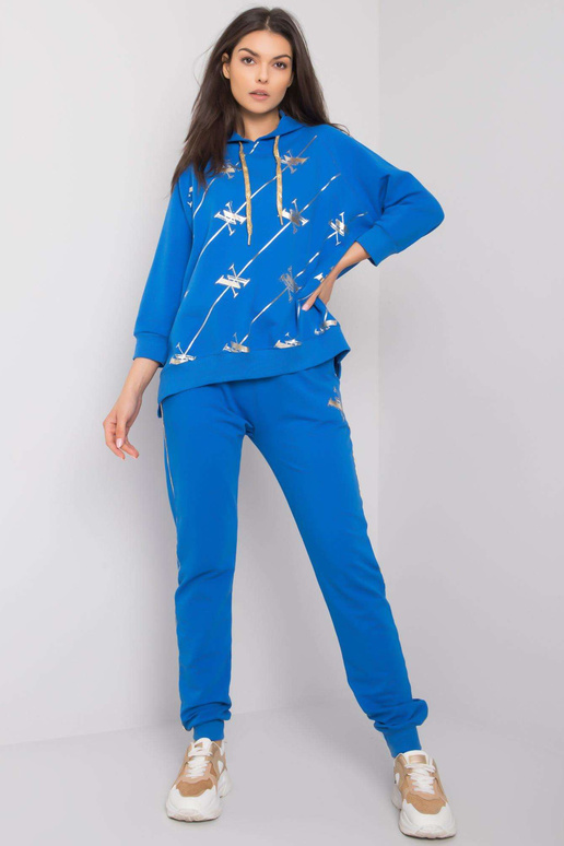 Tmavě modrá dvoudílná souprava s...