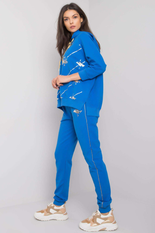 Tmavě modrá dvoudílná souprava s...