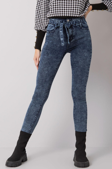 Modré džíny na míru s...