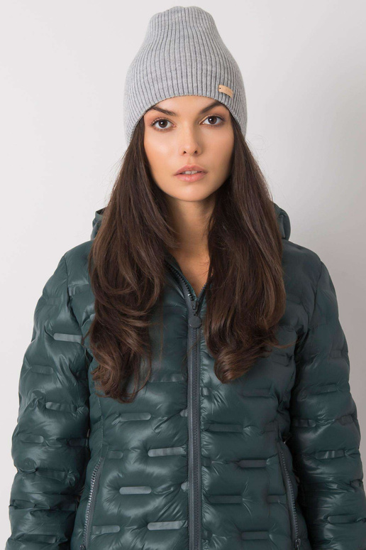 Šedý dámský klobouk