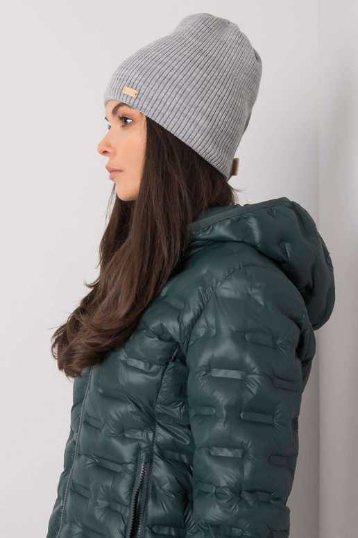 Šedý dámský klobouk