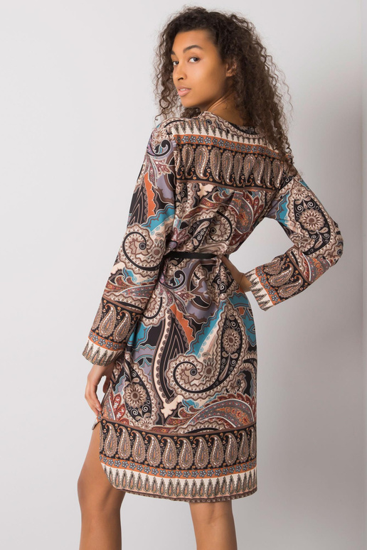 Černé šaty s potiskem Vancouver