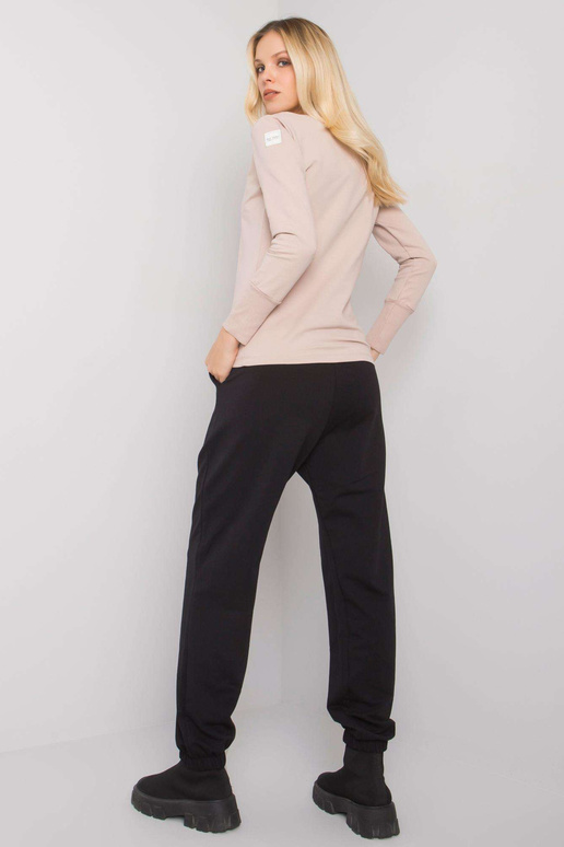 Černo-béžový dámský ležérní komplet...