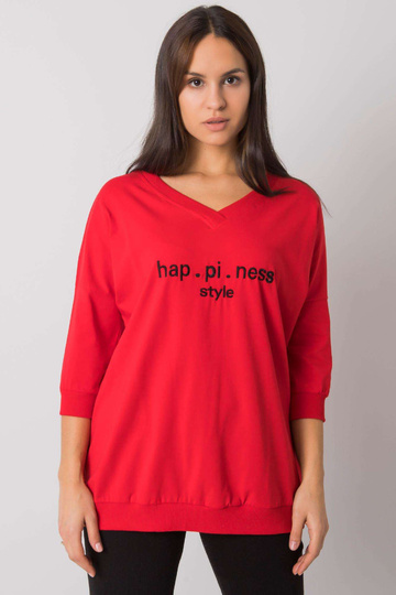 Červená mikina s nápisem... 2