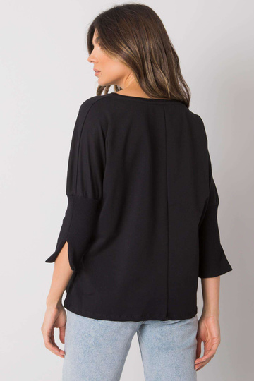 Černá volná halenka Hassina