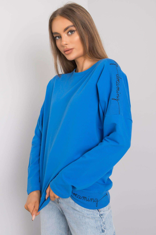 Othilie tmavě modrá bavlněná halenka...