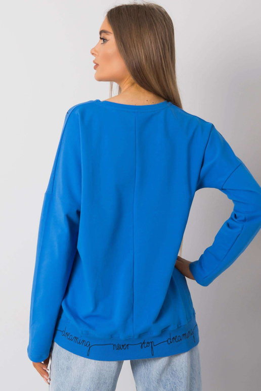 Othilie tmavě modrá bavlněná halenka...