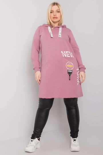 Špinavě růžová tunika plus... 2