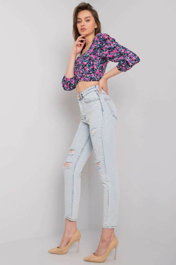 Světle modré džíny pro ženy...