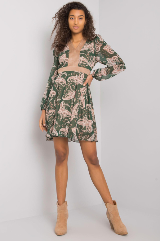 Dámské zelené šaty Lauderhill