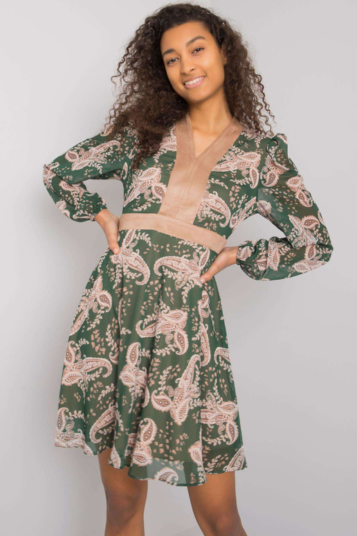 Dámské zelené šaty Lauderhill