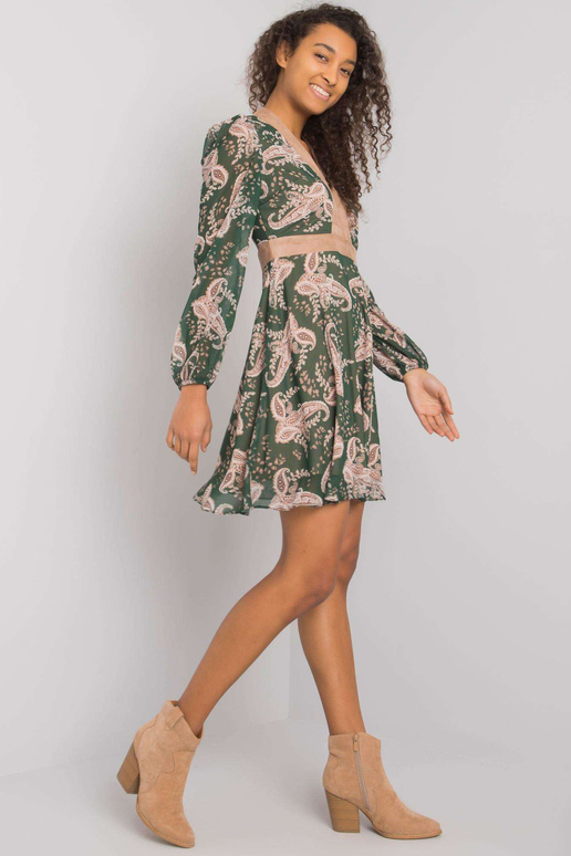 Dámské zelené šaty Lauderhill