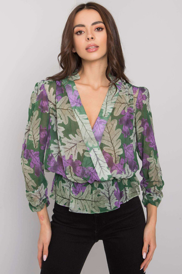 Barrie Print Zelená...