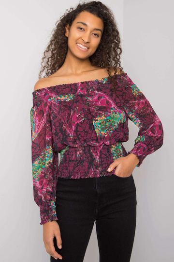 Fialová španělská halenka...