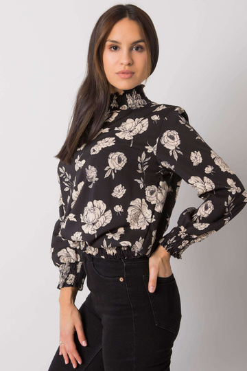 Černo béžová halenka s...