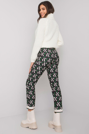 Černé a zelené kalhoty se... 2