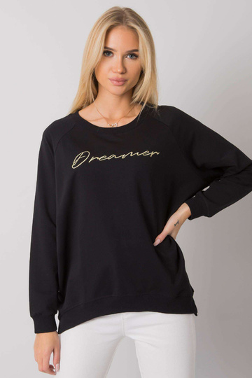 Černá dámská mikina s...