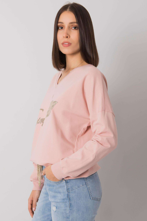 Špinavě růžová halenka plus size s...