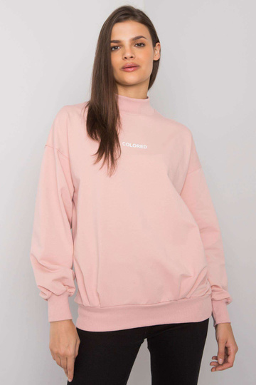 Špinavě růžová mikina bez...