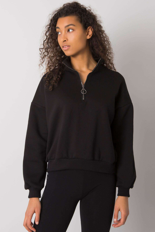 Základní černá mikina Simae