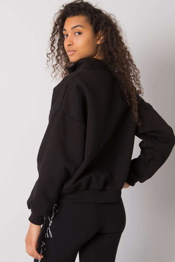 Základní černá mikina Simae 2