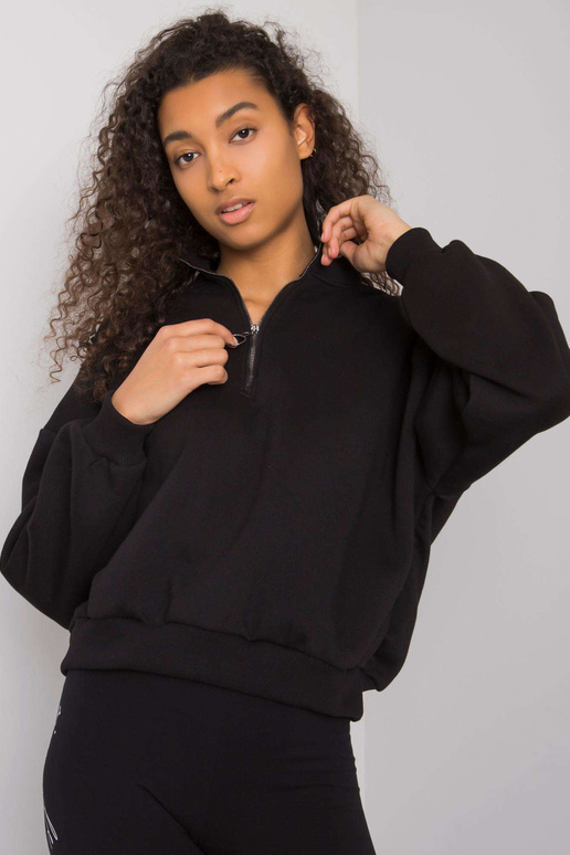 Základní černá mikina Simae