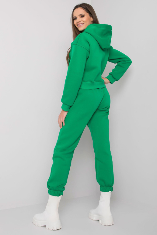 Zelená bavlněná tepláková souprava...