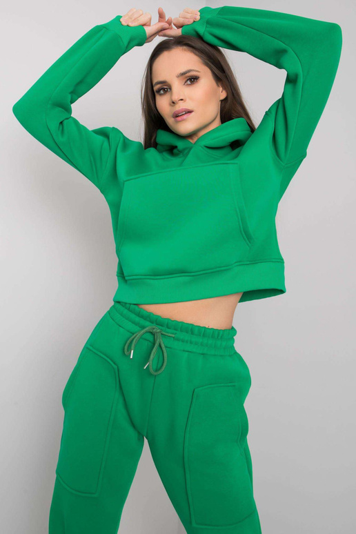 Zelená bavlněná tepláková souprava...