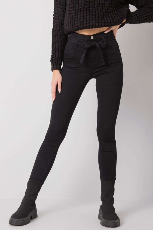 Vázání Lexington Black Fitted Jeans