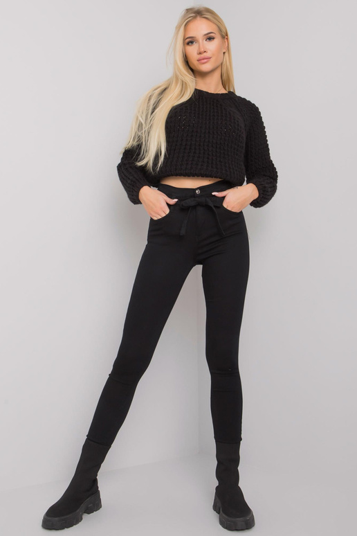 Vázání Lexington Black Fitted Jeans