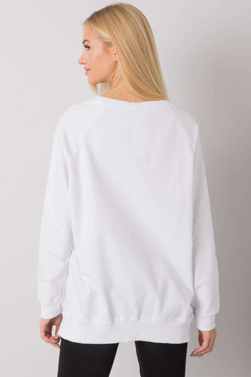 Bílá dámská mikina s... 2