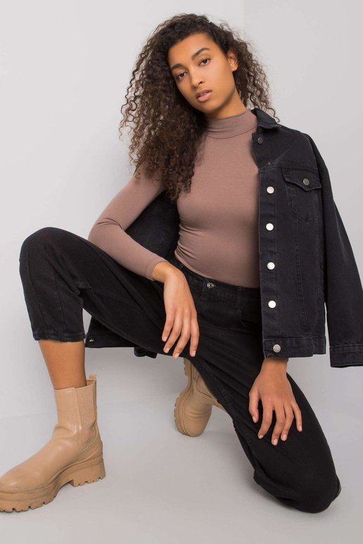 Černé máma džínové kalhoty Oakville