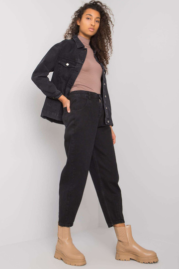 Černé máma džínové kalhoty... 2