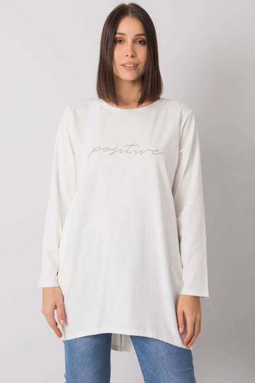 Ecru tunika plus size s...