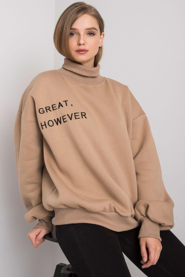 Tmavě béžová oversized...