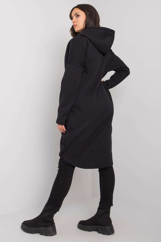 Černá dlouhá mikina pro ženy Tabby