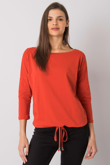 Tmavě oranžová halenka Fiona