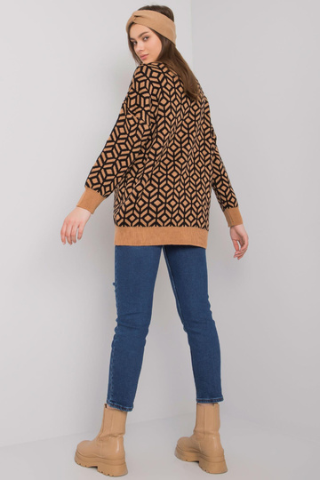 Černo-béžový cardigan...