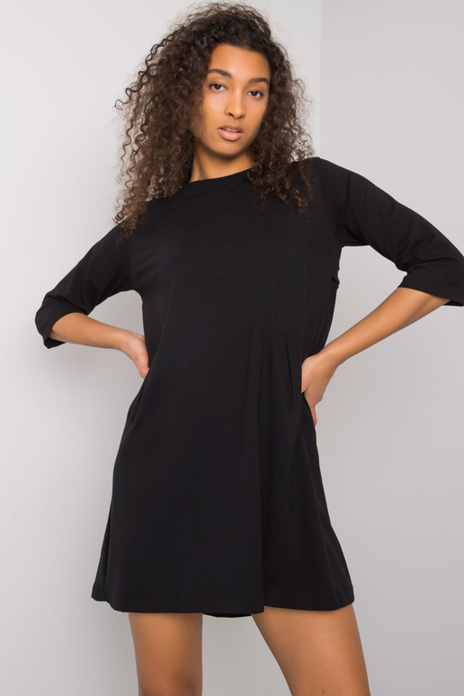 Ellidiny černé šaty s kapsami RUE PARIS