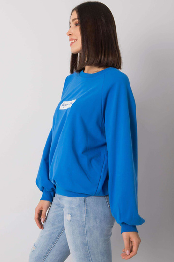 Tmavě modrá mikina s kapucí... 2